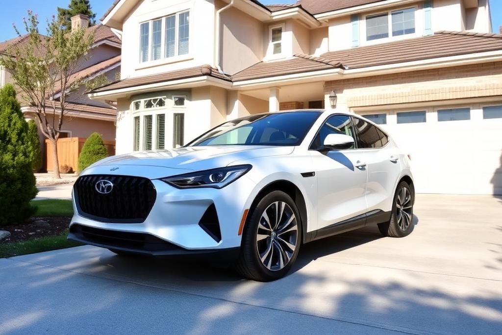 Add Car example — AI-edited property listing photo