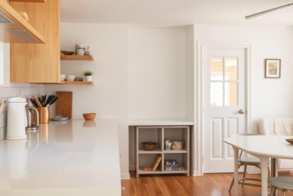 Object & Clutter Removal example — AI-edited property listing photo