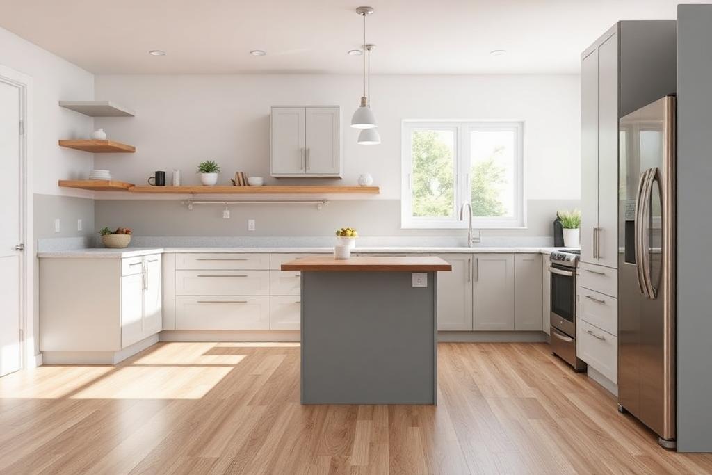 Renovation Preview example — AI-edited property listing photo